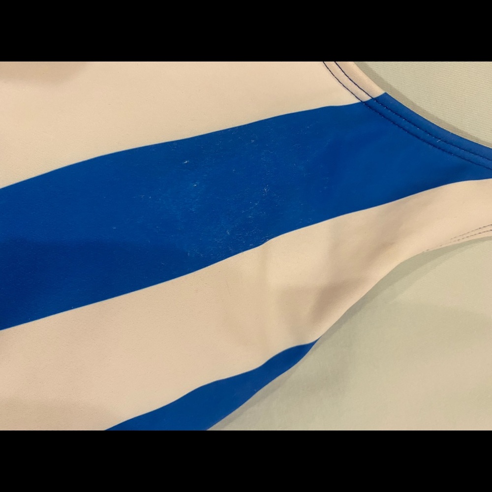 Kortni Jean blue strip small racer